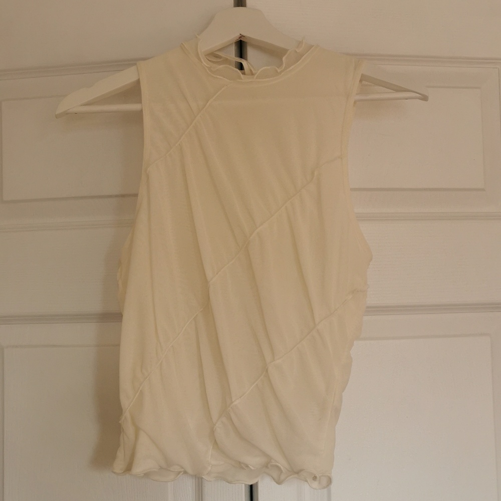 Anthropologie Ruched Blouse xs